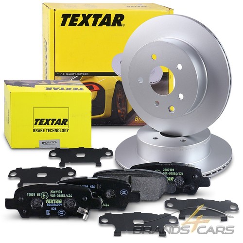 Textar bremsscheiben beläge - bremsscheiben, +belÄge